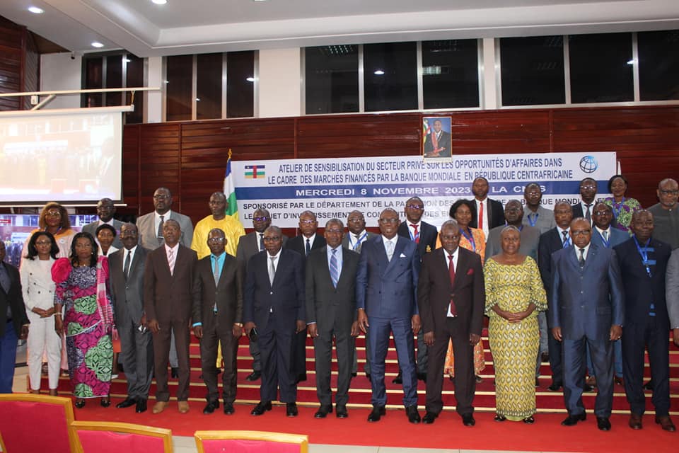 RCA : Bangui abrite les travaux de sensibilisation pour le secteur privé