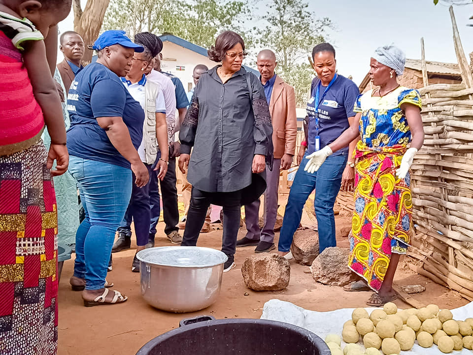 RCA : la ministre de la Femme en visite de travail à Bambari