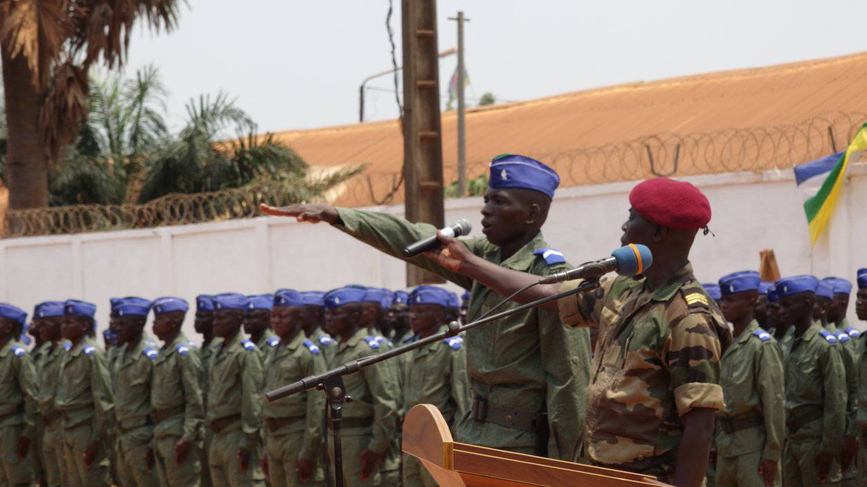 RCA : 500 jeunes centrafricains dans les forces spéciales de la Gendarmerie et de la Police