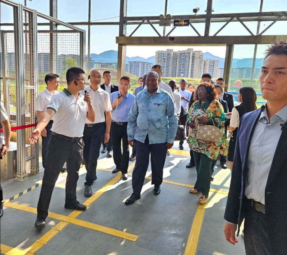 Faustin A. Touadéra explore les des projets clés en Chine avant le Forum Sino-Africain