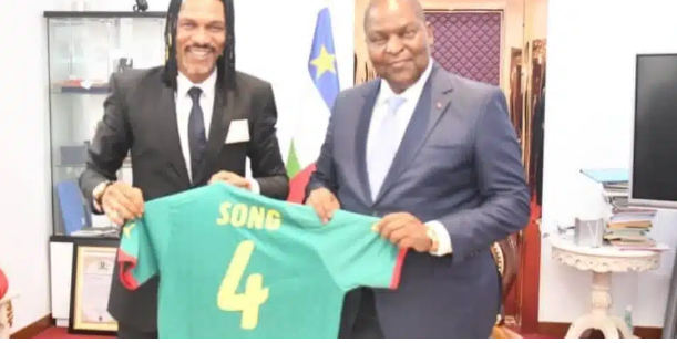 RCA: Rigobert Song nommé Sélectionneur Manager des Fauves