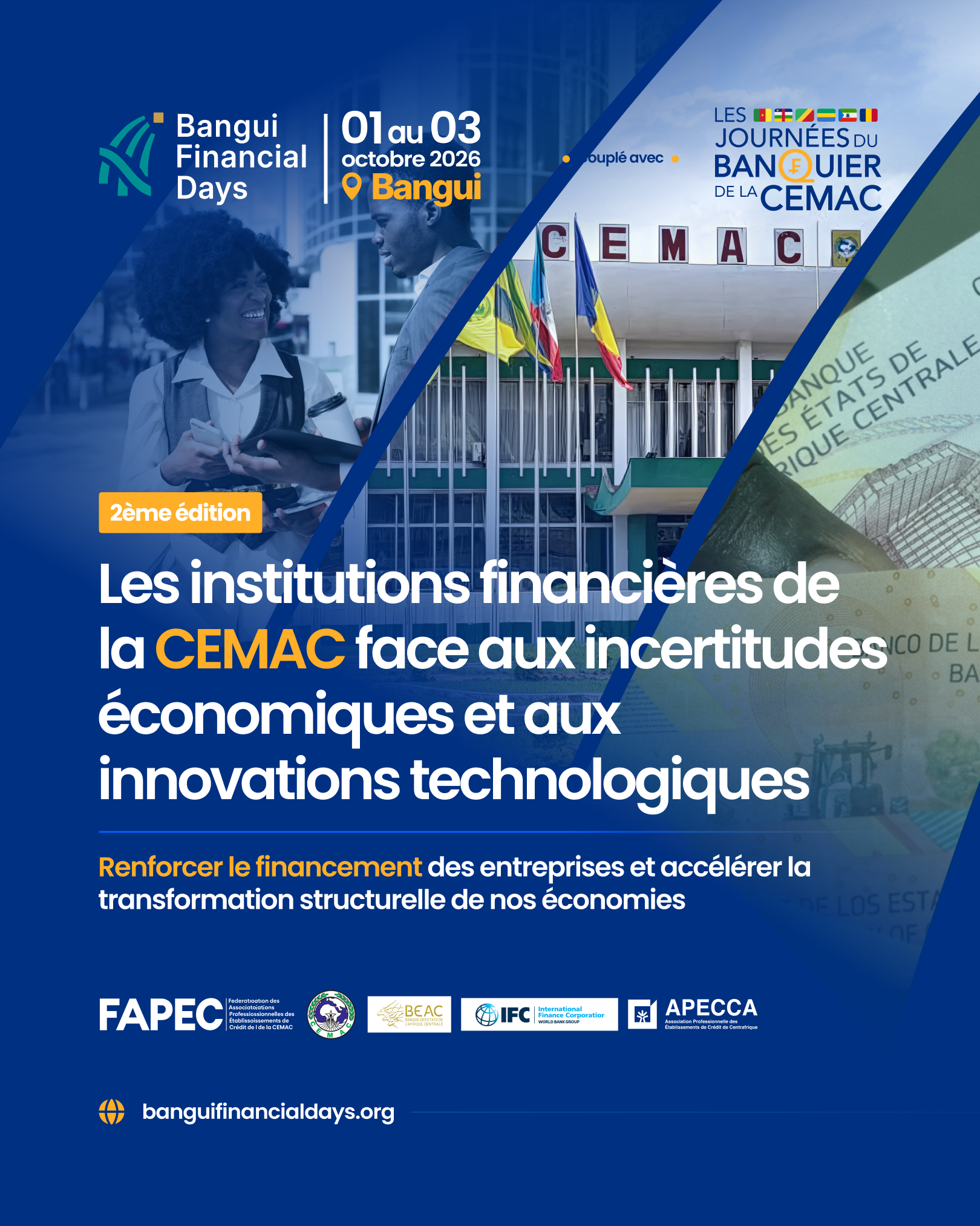 RCA : Bangui, future capitale financière de l’Afrique centrale