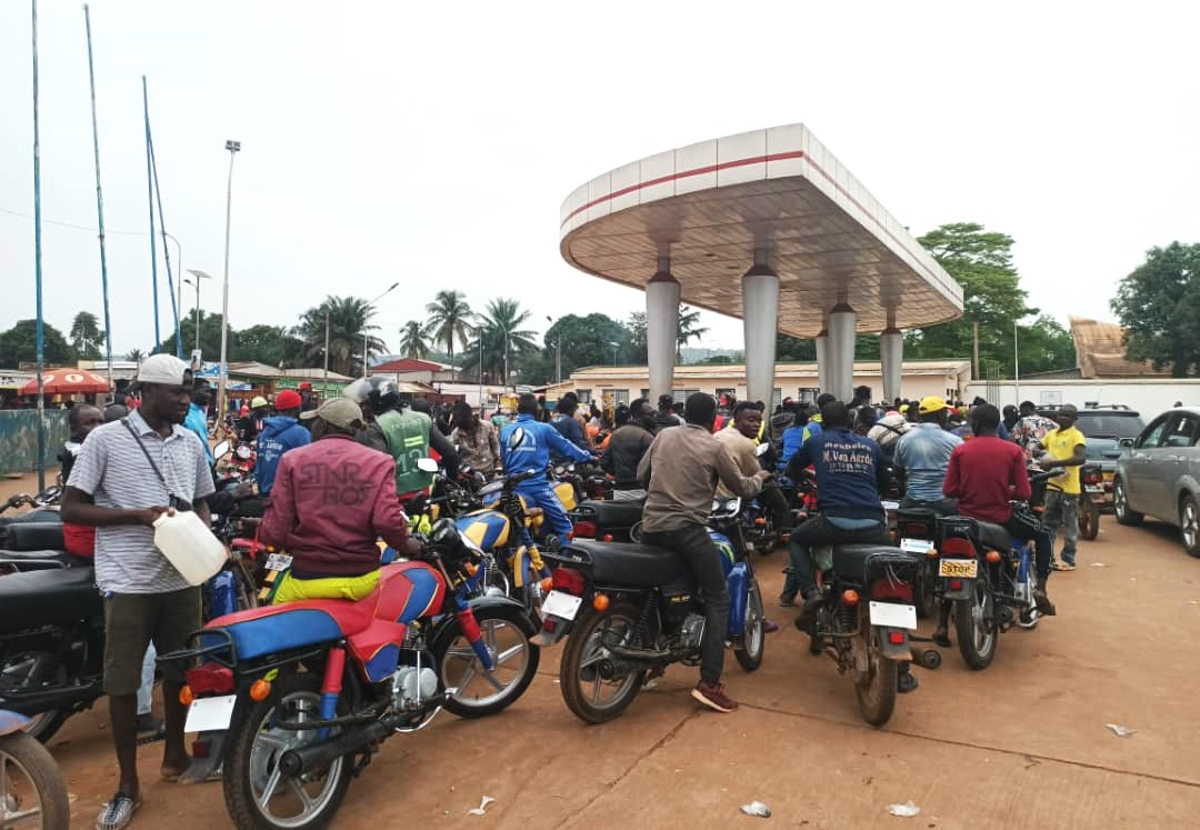 RCA : Bangui confrontée à une nouvelle pénurie de carburant