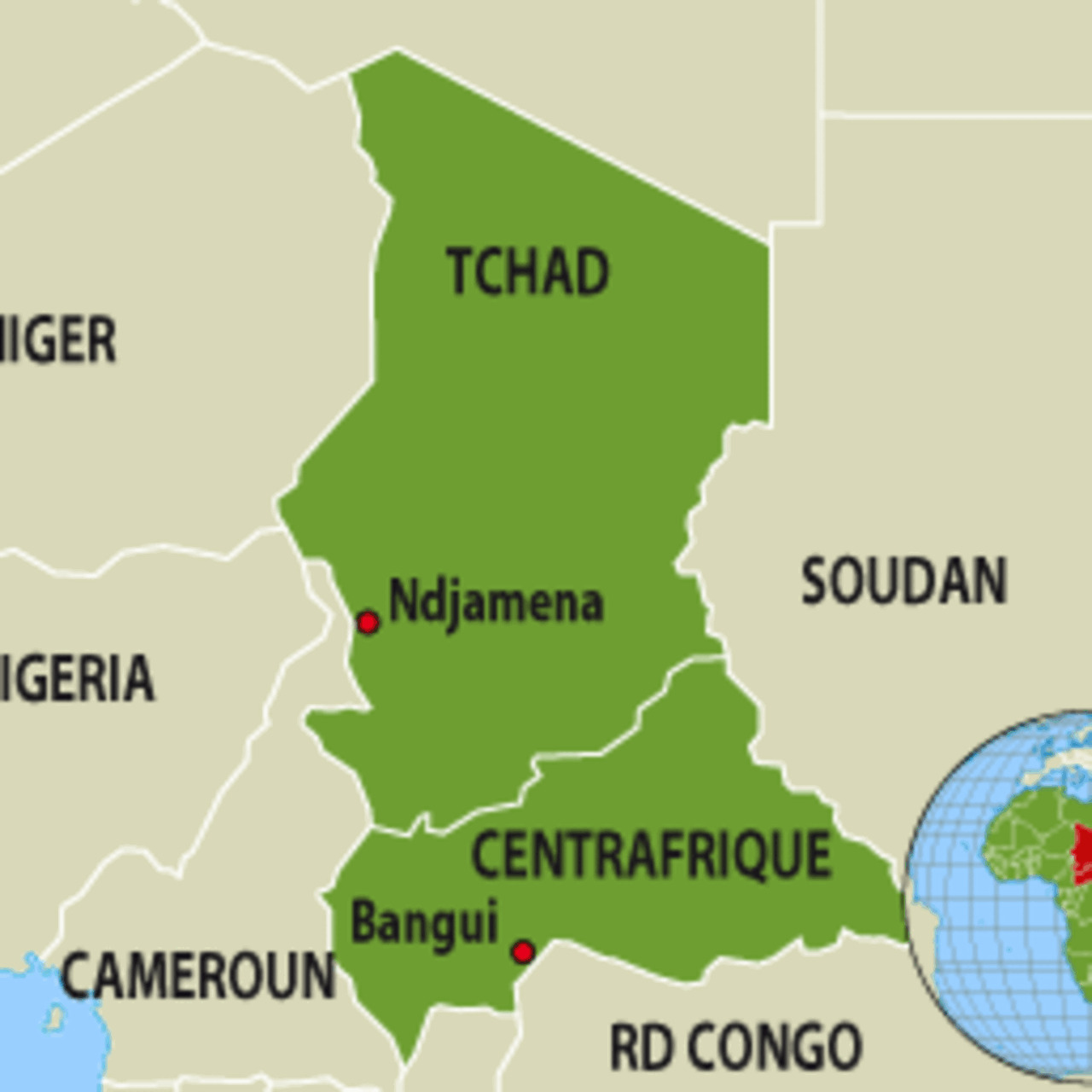 Tchad-RCA : un incident armé à la frontière ravive les tensions entre N’Djamena et Bangui